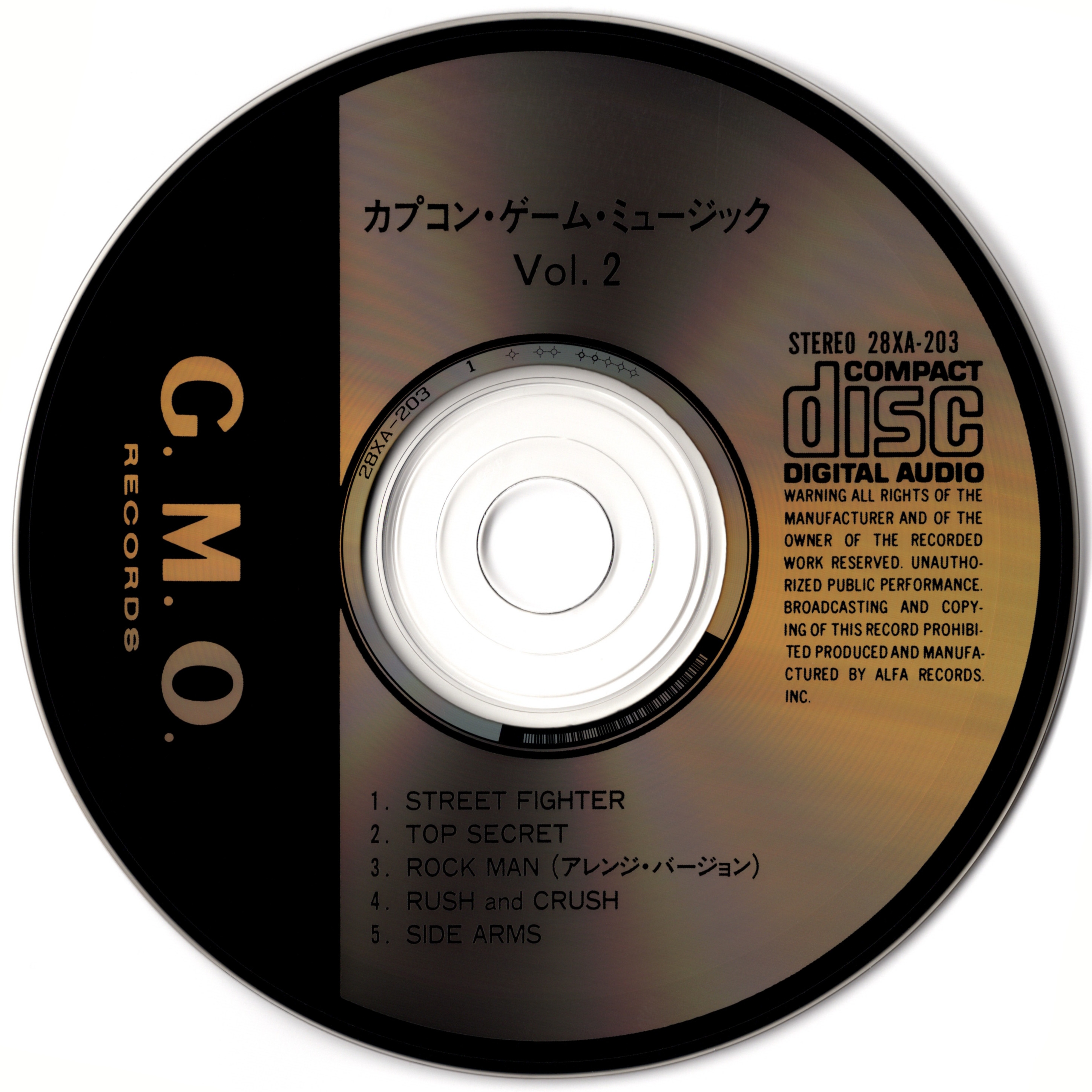 Capcom Game Music VOL.2 (1988) MP3 - Download Capcom Game Music VOL.2  (1988) Soundtracks for FREE!